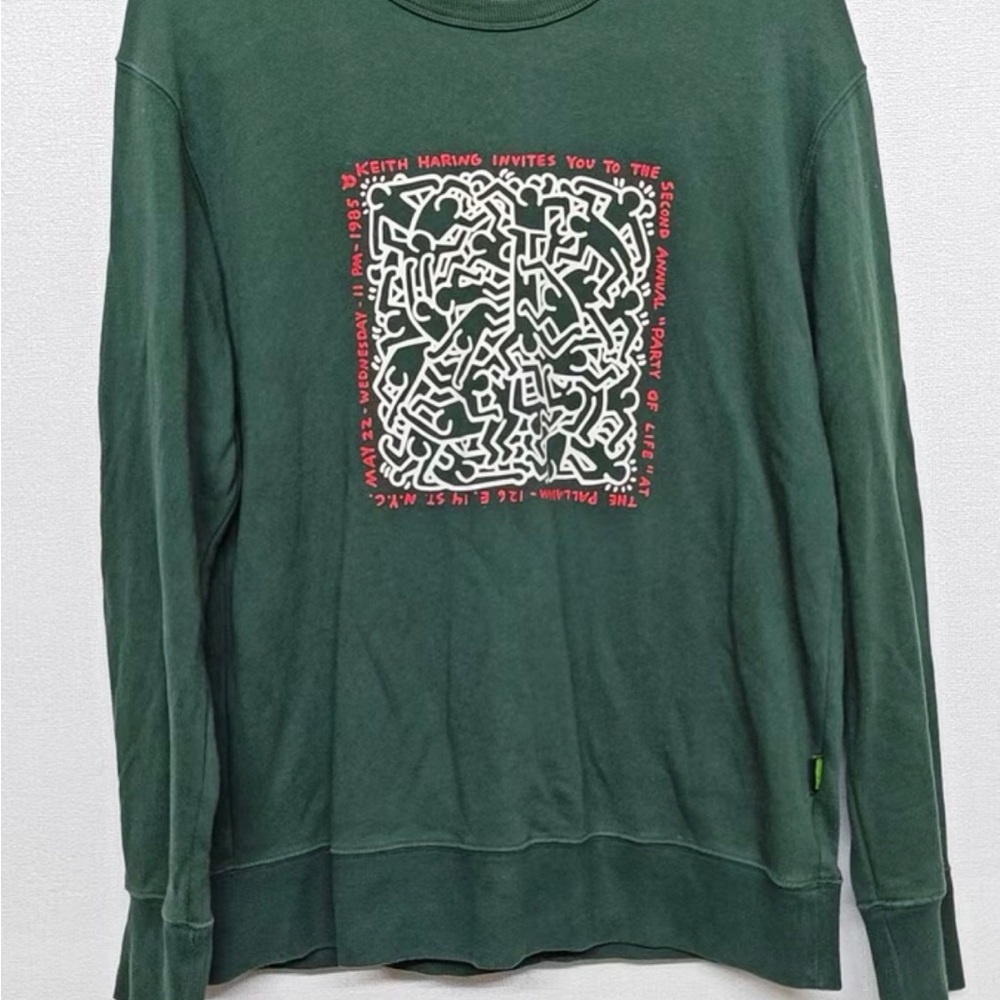 Uniqlo Dark Green Knit Top